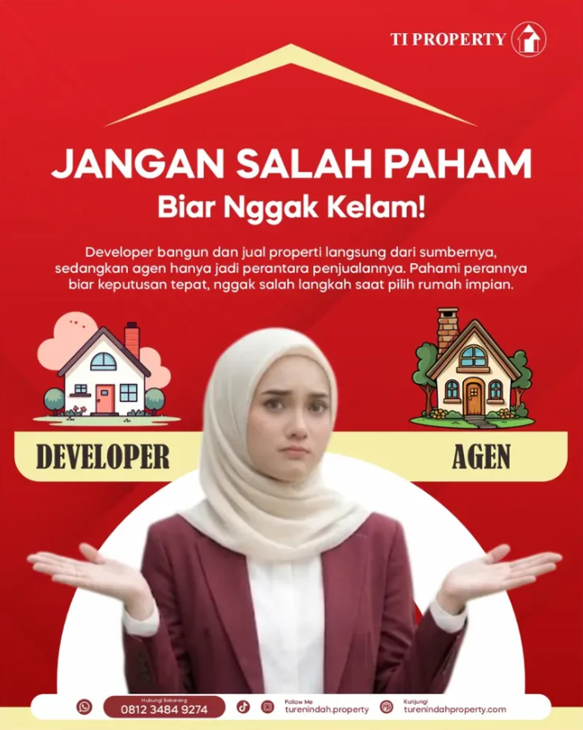 Perbedaan Agen dan Developer